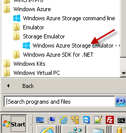 l azure storage emulator mac